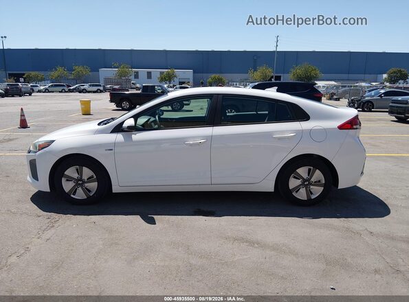 KMHC65LC0KU107510 2019 HYUNDAI IONIQ HYBRID White Vista interior de 360 grados