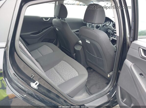 KMHC65LC0KU156576 2019 HYUNDAI IONIQ HYBRID Black Vista de la etiqueta del VIN