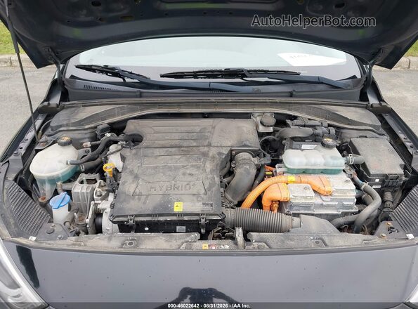 KMHC65LC0KU156576 2019 HYUNDAI IONIQ HYBRID Black Vista trasera