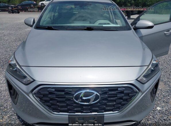KMHC65LC0LU219872 2020 HYUNDAI IONIQ HYBRID Silver წინა ხედი
