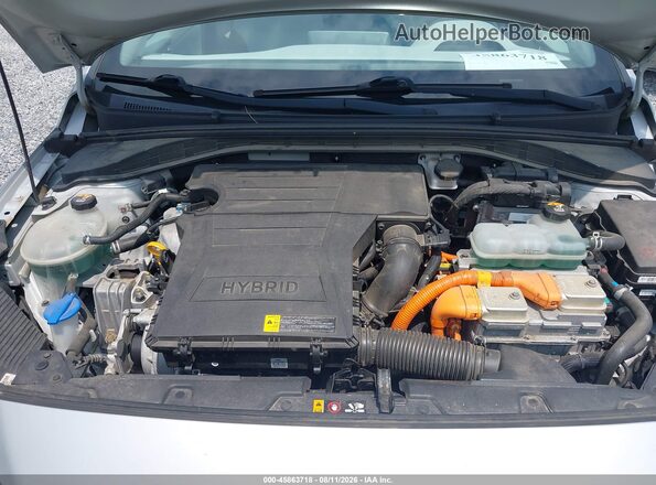 KMHC65LC0LU219872 2020 HYUNDAI IONIQ HYBRID Silver უკანა ხედი