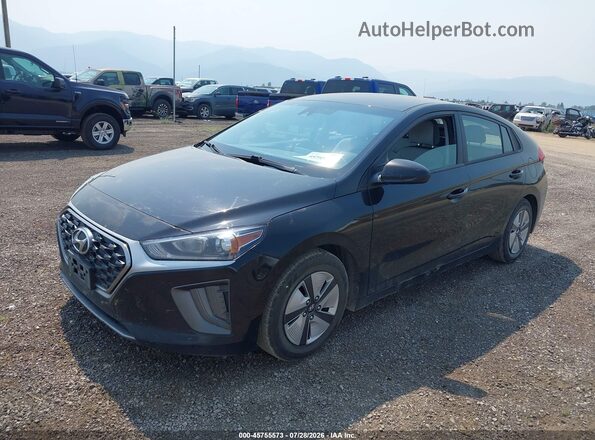 KMHC65LC0MU249214 2021 HYUNDAI IONIQ HYBRID Black Przód lewy