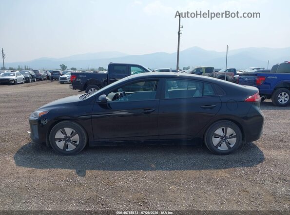 KMHC65LC0MU249214 2021 HYUNDAI IONIQ HYBRID Black Widok wnętrza 360 stopni