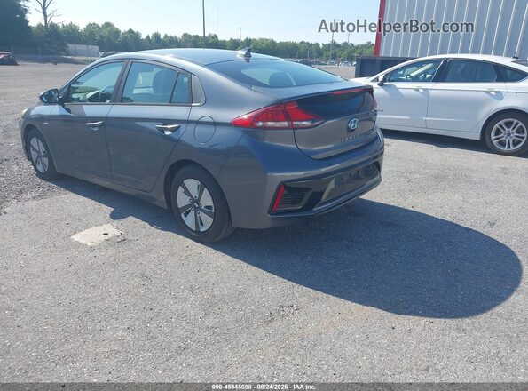 KMHC65LC1JU076525 2018 HYUNDAI IONIQ HYBRID Gray უკანა მარცხენა