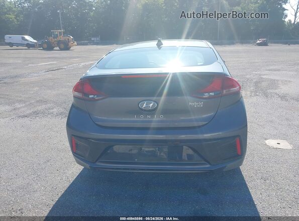 KMHC65LC1JU076525 2018 HYUNDAI IONIQ HYBRID Gray 