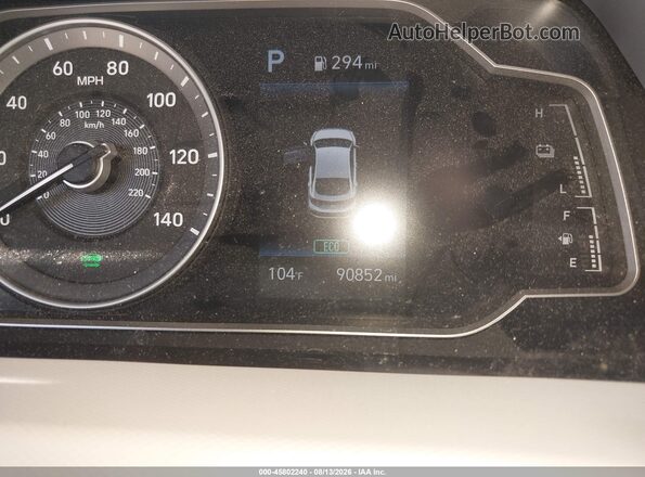 KMHC65LC1LU220710 2020 HYUNDAI IONIQ HYBRID Silver 