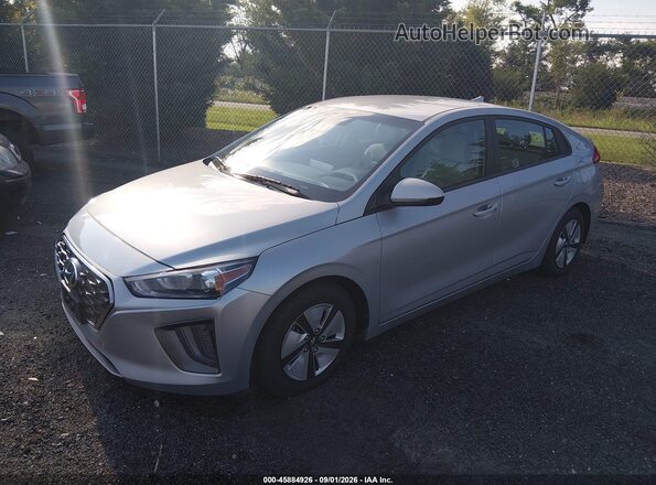 KMHC65LC1MU246662 2021 HYUNDAI IONIQ HYBRID Silver Передня ліва чверть
