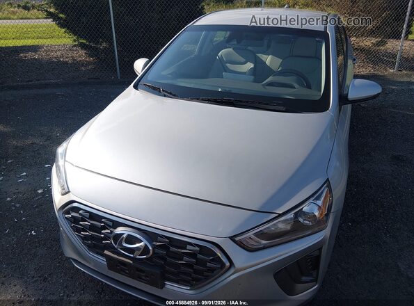 KMHC65LC1MU246662 2021 HYUNDAI IONIQ HYBRID Silver Вид спереду
