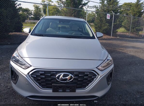 KMHC65LC1MU246662 2021 HYUNDAI IONIQ HYBRID Silver Вид щитка приладів