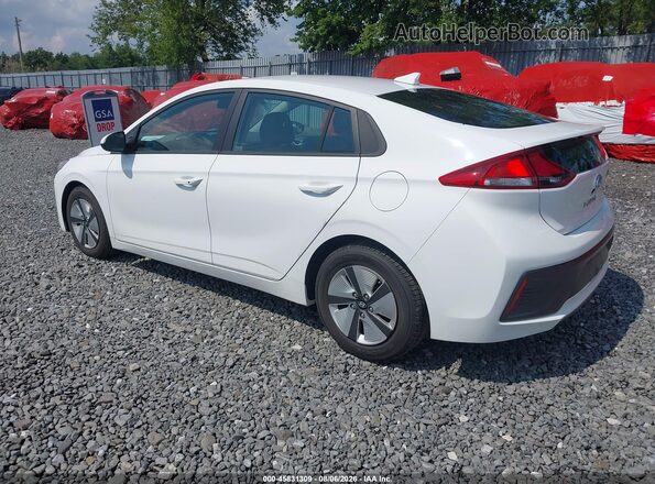 KMHC65LC1MU247049 2021 HYUNDAI IONIQ HYBRID White Задня ліва чверть