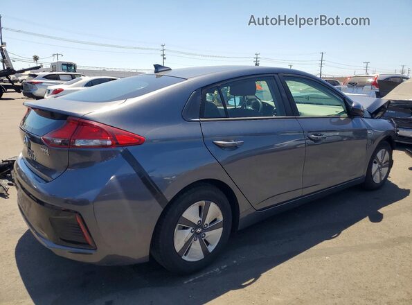 KMHC65LC2HU040126 2017 HYUNDAI IONIQ Blue Tył prawy