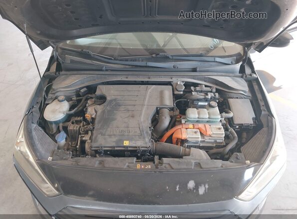 KMHC65LC2JU075951 2018 HYUNDAI IONIQ HYBRID Black Widok z tyłu