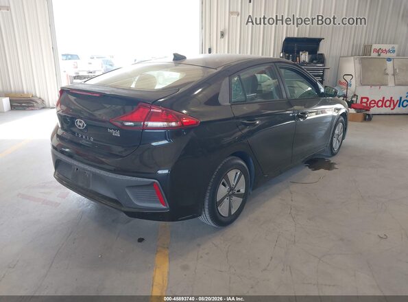 KMHC65LC2JU075951 2018 HYUNDAI IONIQ HYBRID Black Tył prawy