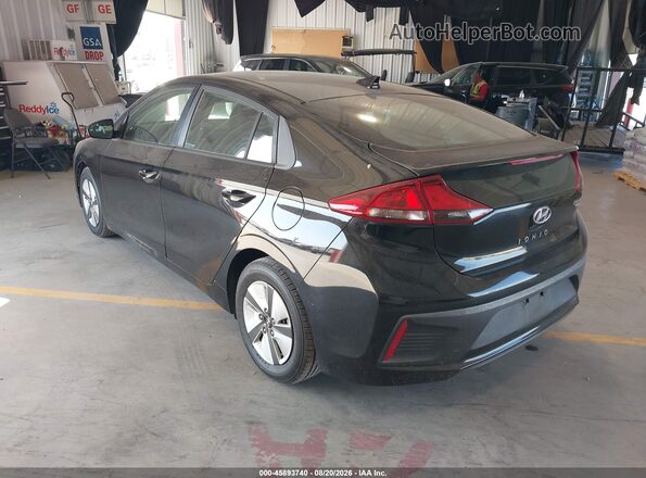 KMHC65LC2JU075951 2018 HYUNDAI IONIQ HYBRID Black Tył lewy