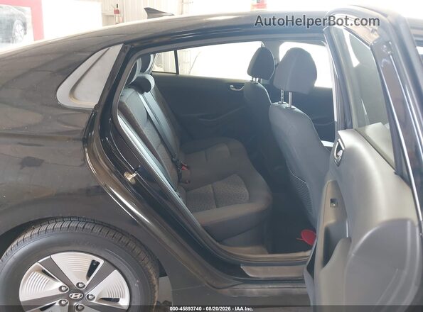 KMHC65LC2JU075951 2018 HYUNDAI IONIQ HYBRID Black Widok naklejki z numerem VIN