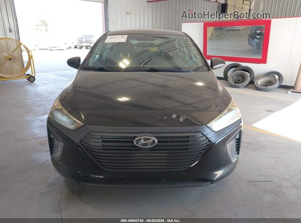 KMHC65LC2JU075951 2018 HYUNDAI IONIQ HYBRID Black 