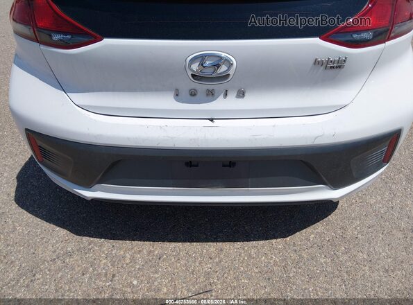 KMHC65LC2LU220392 2020 HYUNDAI IONIQ HYBRID White Widok z przodu
