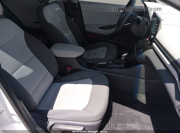 KMHC65LC2LU220392 2020 HYUNDAI IONIQ HYBRID White Widok wnętrza z przodu