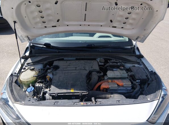 KMHC65LC2LU220392 2020 HYUNDAI IONIQ HYBRID White Widok z tyłu