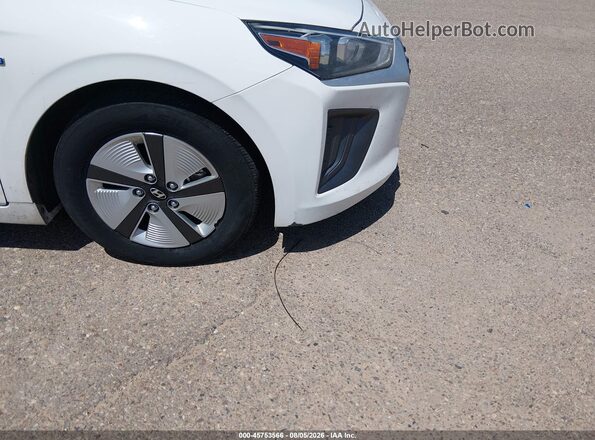 KMHC65LC2LU220392 2020 HYUNDAI IONIQ HYBRID White Widok wnętrza z tyłu