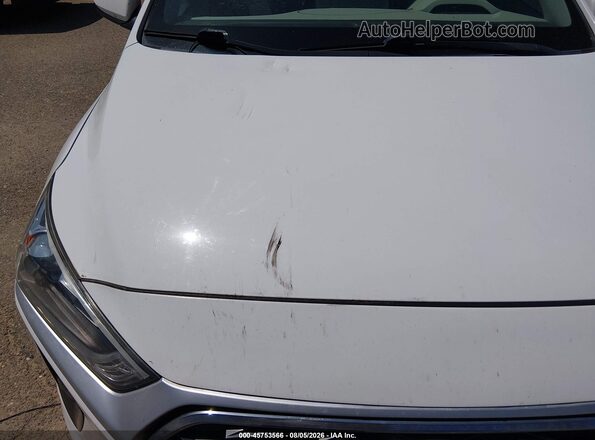 KMHC65LC2LU220392 2020 HYUNDAI IONIQ HYBRID White Widok deski rozdzielczej