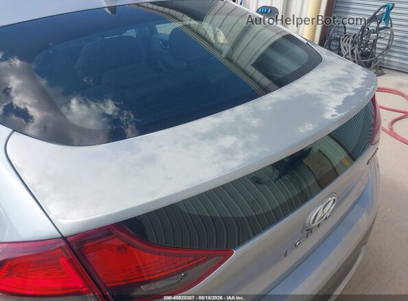 KMHC65LC2LU220439 2020 HYUNDAI IONIQ HYBRID Silver Widok zestawu wskaźników