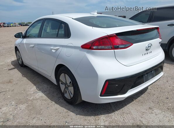 KMHC65LC3JU075506 2018 HYUNDAI IONIQ HYBRID White Tył lewy