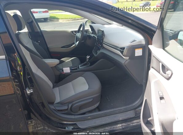 KMHC65LC3LU218120 2020 HYUNDAI IONIQ HYBRID Black წინა სალონის ხედი