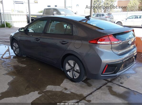 KMHC65LC4JU075305 2018 HYUNDAI IONIQ HYBRID Gray Tył lewy