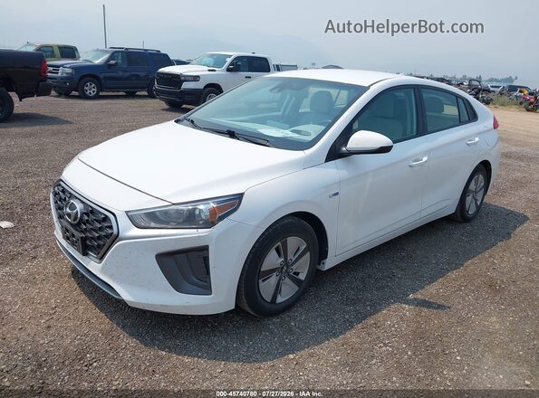 KMHC65LC5LU219785 2020 HYUNDAI IONIQ HYBRID White Przód lewy
