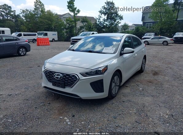 KMHC65LC5LU220032 2020 HYUNDAI IONIQ HYBRID White Przód lewy