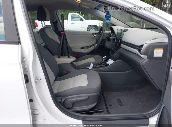 KMHC65LC5LU220032 2020 HYUNDAI IONIQ HYBRID White Widok wnętrza z przodu