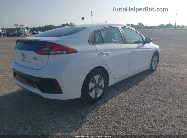 KMHC65LC6JU075595 2018 HYUNDAI IONIQ HYBRID White Tył prawy