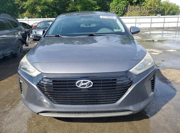 KMHC65LC6KU178971 2019 HYUNDAI IONIQ Gray Widok z przodu