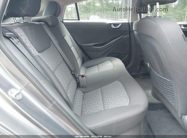 KMHC65LC7KU156459 2019 HYUNDAI IONIQ HYBRID Gray Widok naklejki z numerem VIN