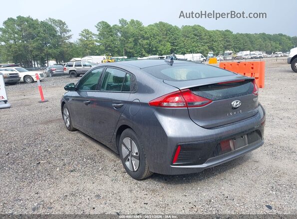 KMHC65LC7KU156459 2019 HYUNDAI IONIQ HYBRID Gray Tył lewy