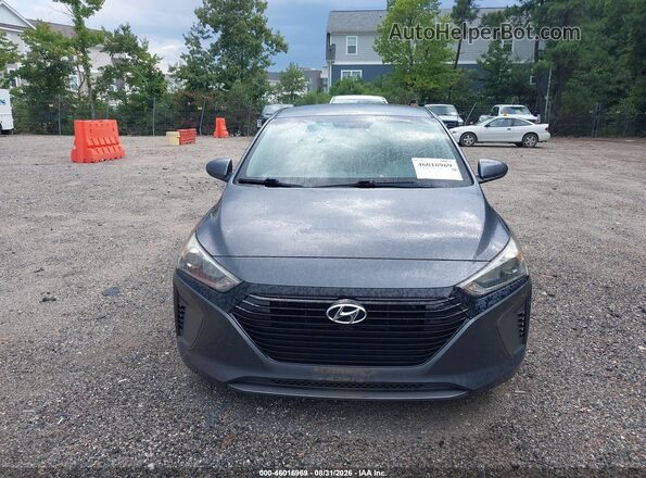 KMHC65LC7KU156459 2019 HYUNDAI IONIQ HYBRID Gray Widok zestawu wskaźników