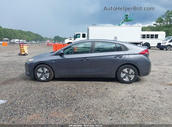 KMHC65LC7KU156459 2019 HYUNDAI IONIQ HYBRID Gray Widok wnętrza 360 stopni