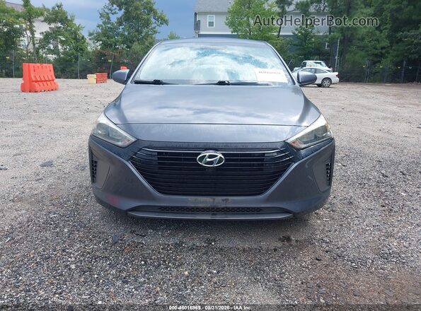 KMHC65LC7KU156459 2019 HYUNDAI IONIQ HYBRID Gray Widok z przodu