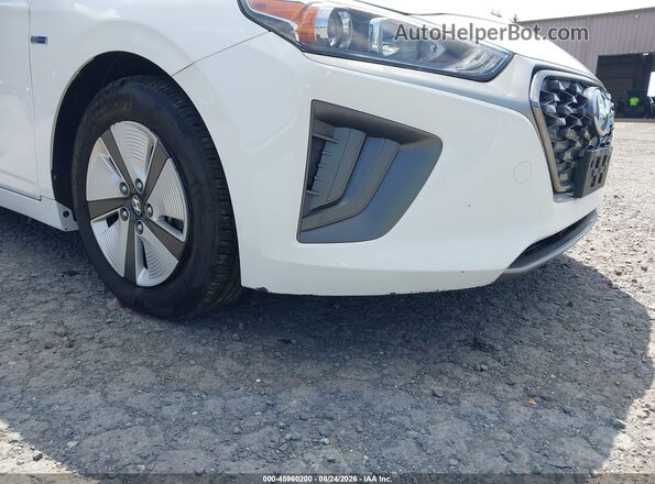 KMHC65LC7LU220081 2020 HYUNDAI IONIQ HYBRID Белый Вид щитка приборов
