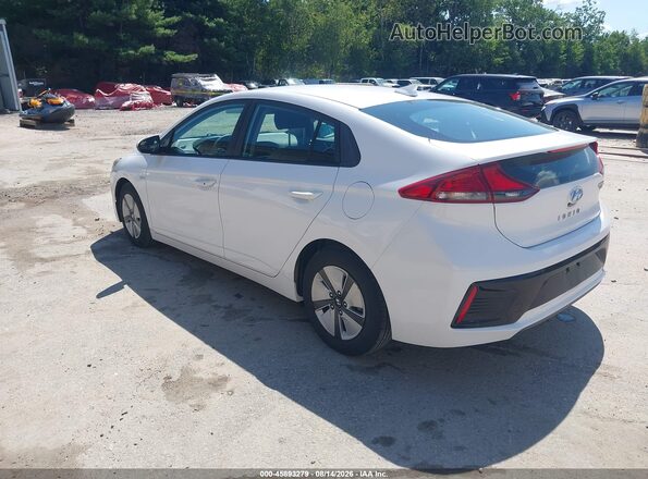 KMHC65LC8JU075842 2018 HYUNDAI IONIQ HYBRID White უკანა მარცხენა