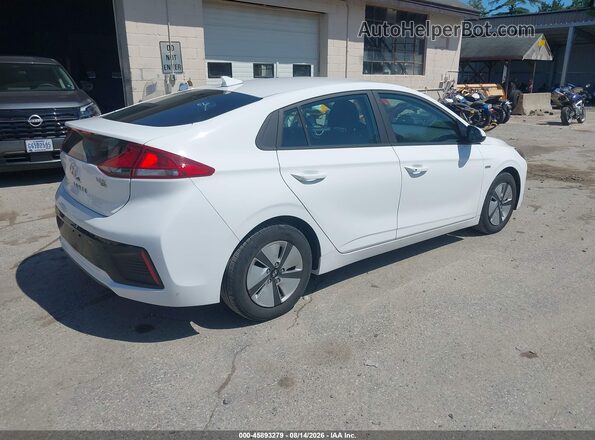 KMHC65LC8JU075842 2018 HYUNDAI IONIQ HYBRID White უკანა მარჯვენა