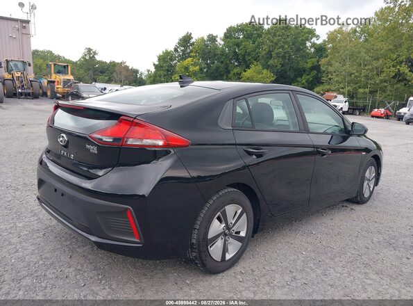 KMHC65LC8JU076277 2018 HYUNDAI IONIQ HYBRID Черный Задняя правая четверть