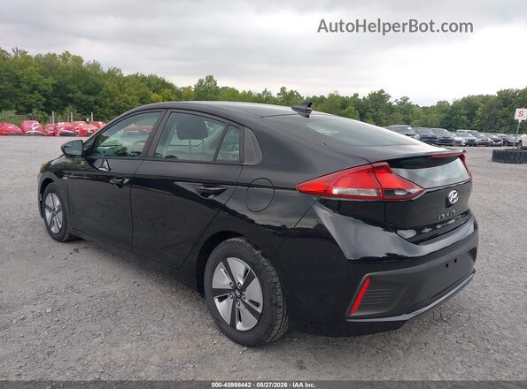 KMHC65LC8JU076277 2018 HYUNDAI IONIQ HYBRID Черный Задняя левая четверть