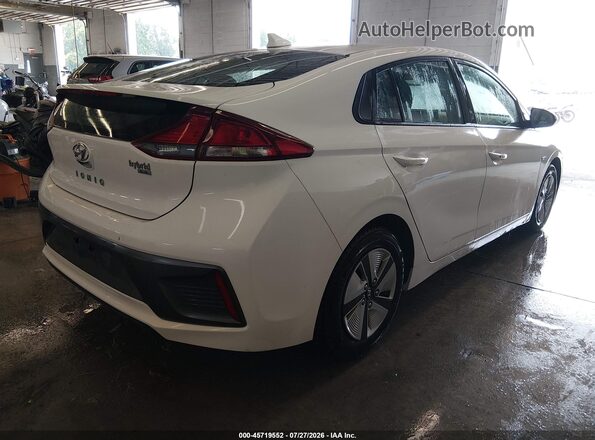 KMHC65LC8LU219828 2020 HYUNDAI IONIQ HYBRID White Tył prawy
