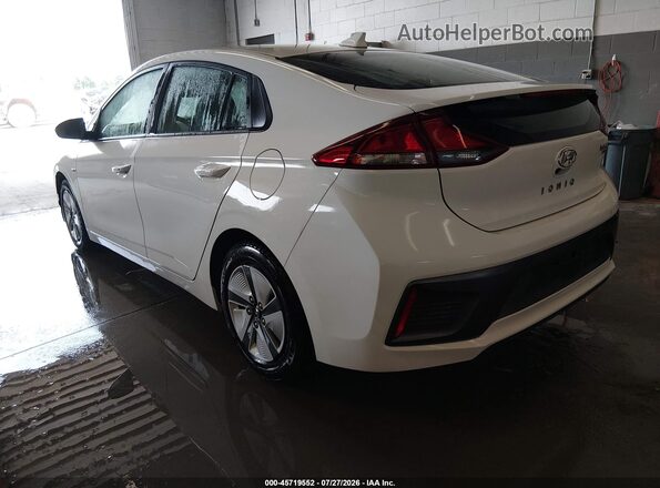 KMHC65LC8LU219828 2020 HYUNDAI IONIQ HYBRID White Tył lewy