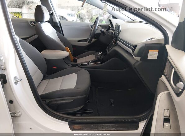 KMHC65LC8LU219828 2020 HYUNDAI IONIQ HYBRID White Widok wnętrza z przodu
