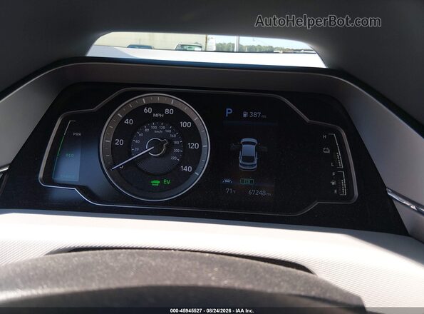 KMHC65LC8LU233101 2020 HYUNDAI IONIQ HYBRID Silver 