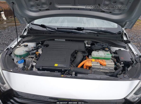KMHC65LC9JU076238 2018 HYUNDAI IONIQ HYBRID Silver უკანა ხედი