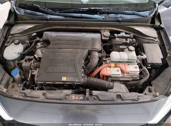 KMHC65LC9JU100263 2018 HYUNDAI IONIQ HYBRID Серый Вид сзади